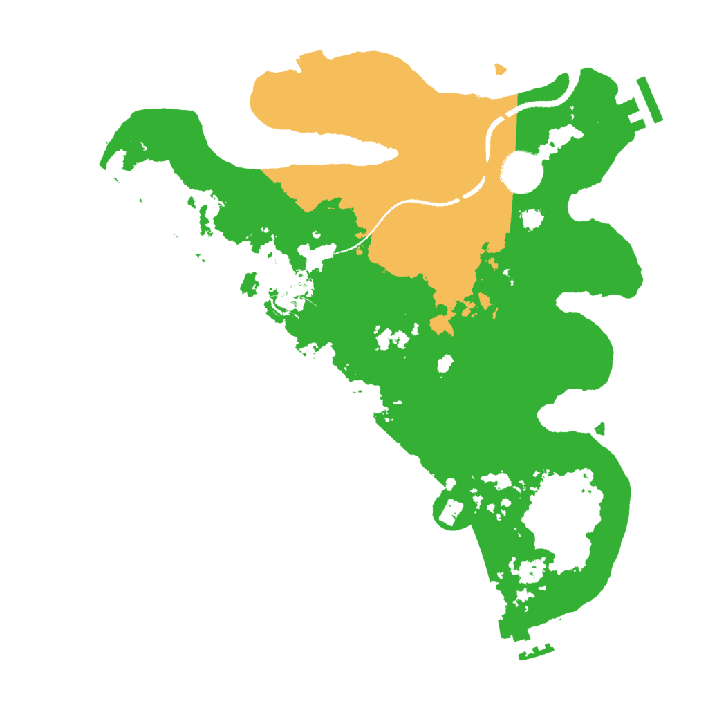 Biome Rust Map: Procedural Map, Size: 3000, Seed: 1503364277