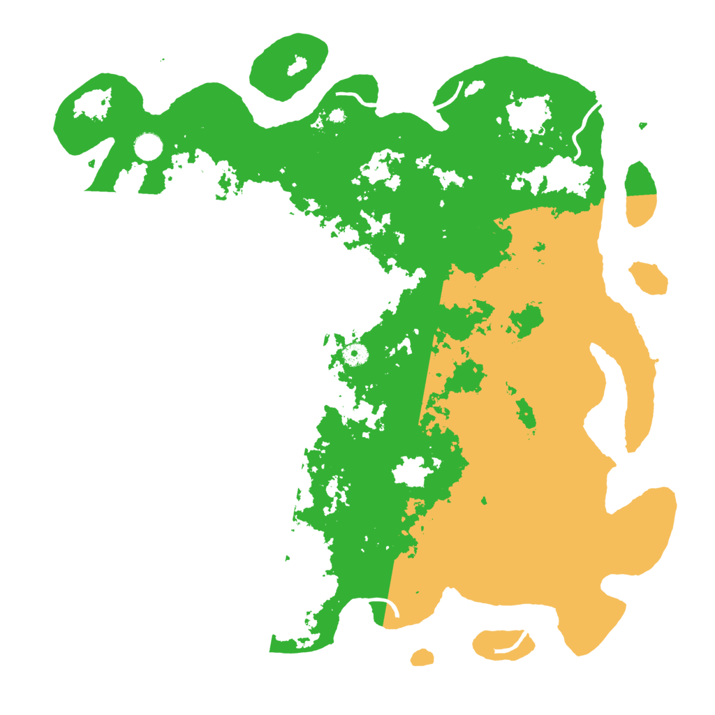 Biome Rust Map: Procedural Map, Size: 4500, Seed: 899491246
