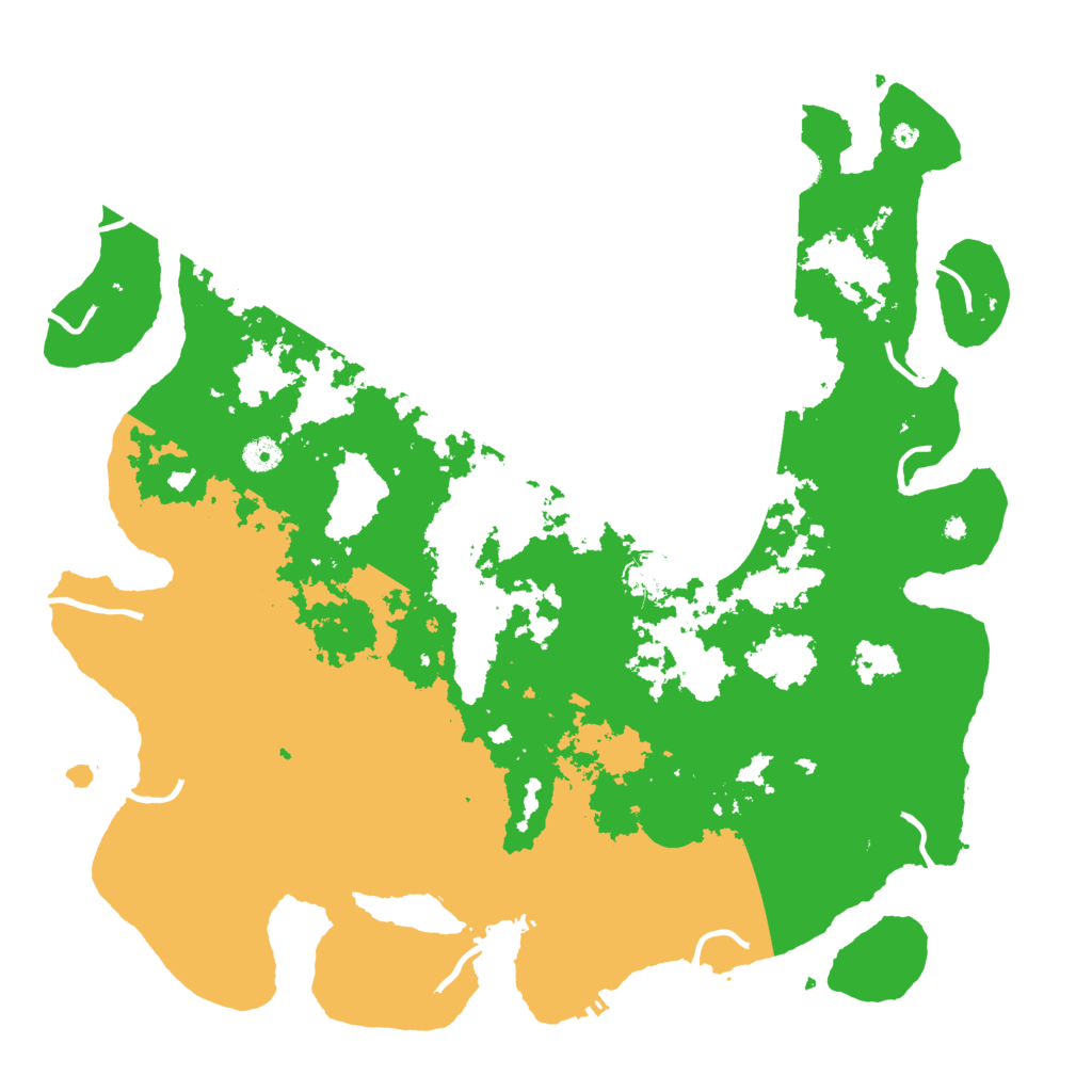 Biome Rust Map: Procedural Map, Size: 4500, Seed: 1956924828