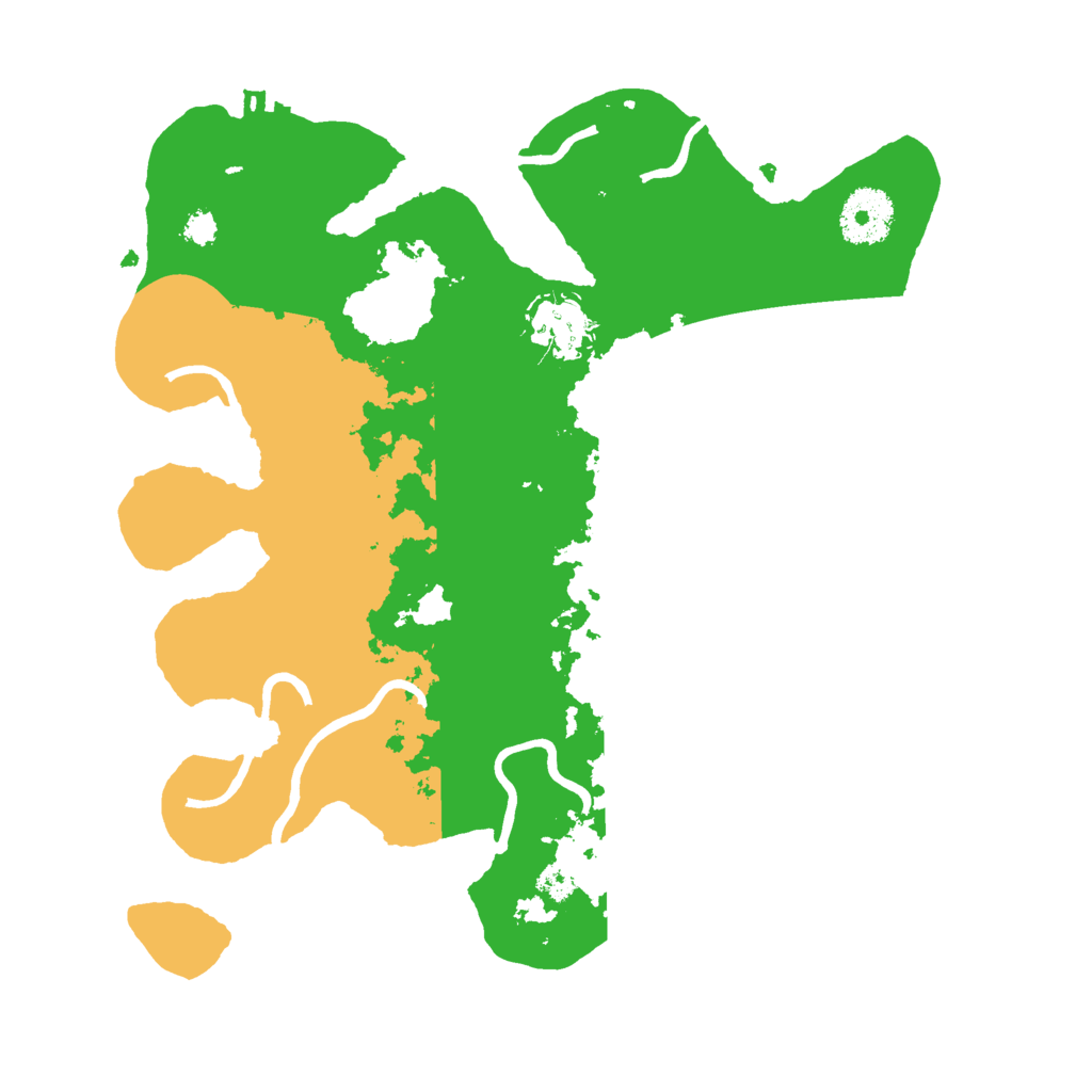 Biome Rust Map: Procedural Map, Size: 3000, Seed: 230112276