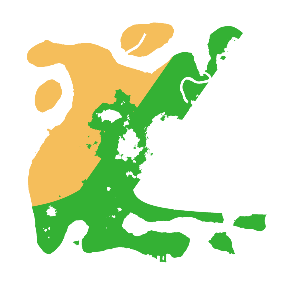 Biome Rust Map: Procedural Map, Size: 2700, Seed: 4958341