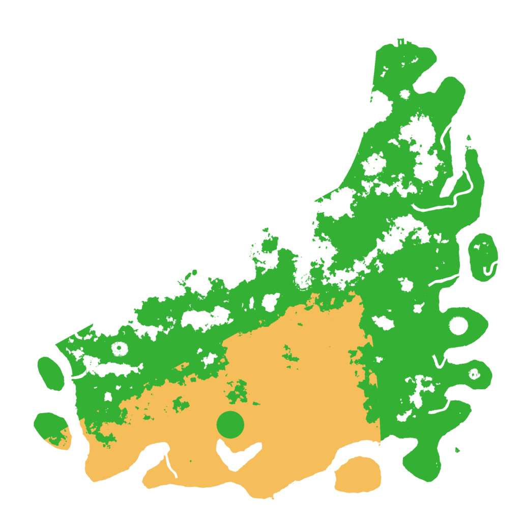 Biome Rust Map: Procedural Map, Size: 5000, Seed: 323