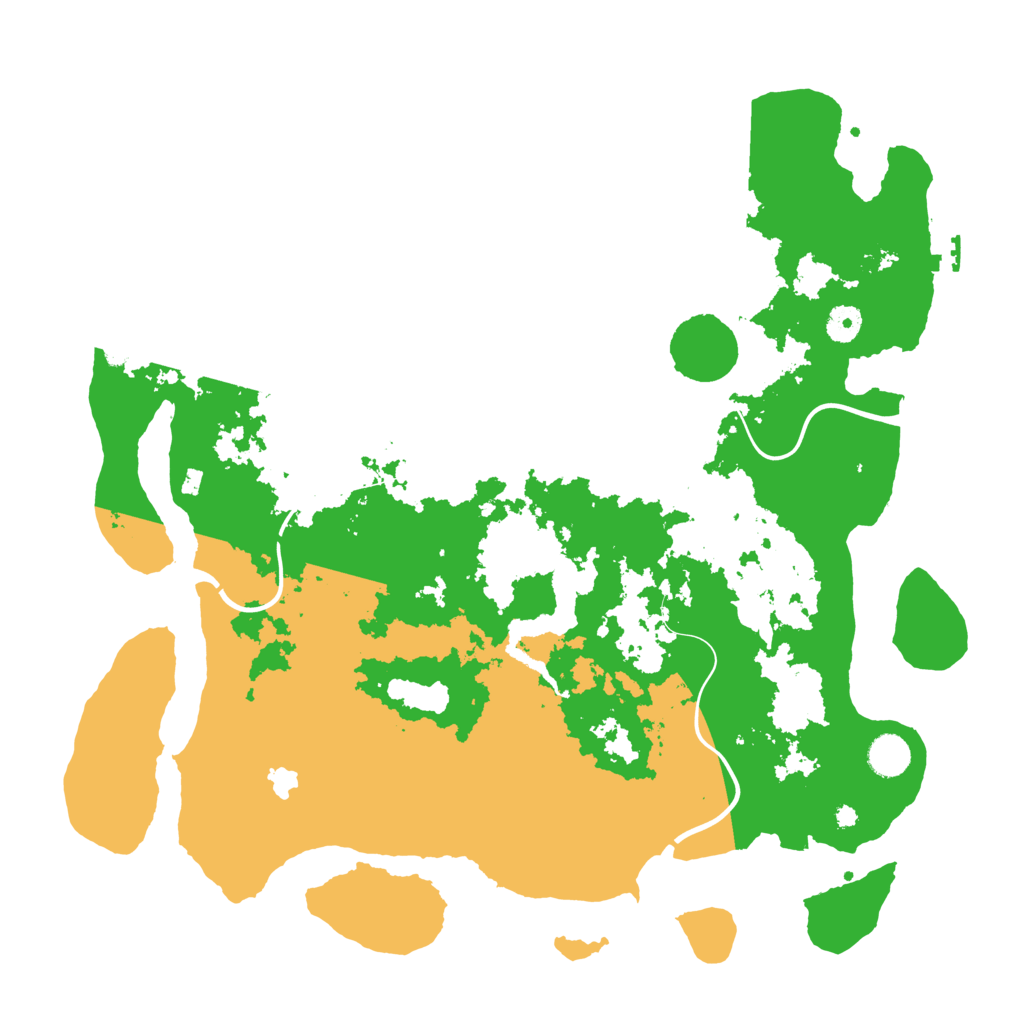 Biome Rust Map: Procedural Map, Size: 4250, Seed: 765678367