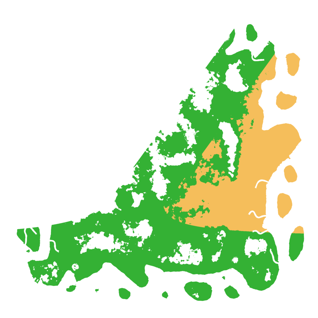 Biome Rust Map: Procedural Map, Size: 4800, Seed: 1297929119