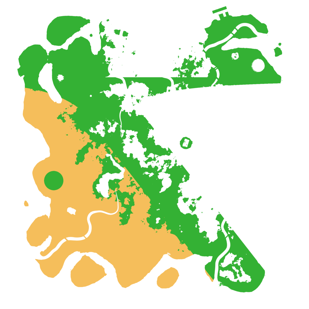 Biome Rust Map: Procedural Map, Size: 4250, Seed: 597488913