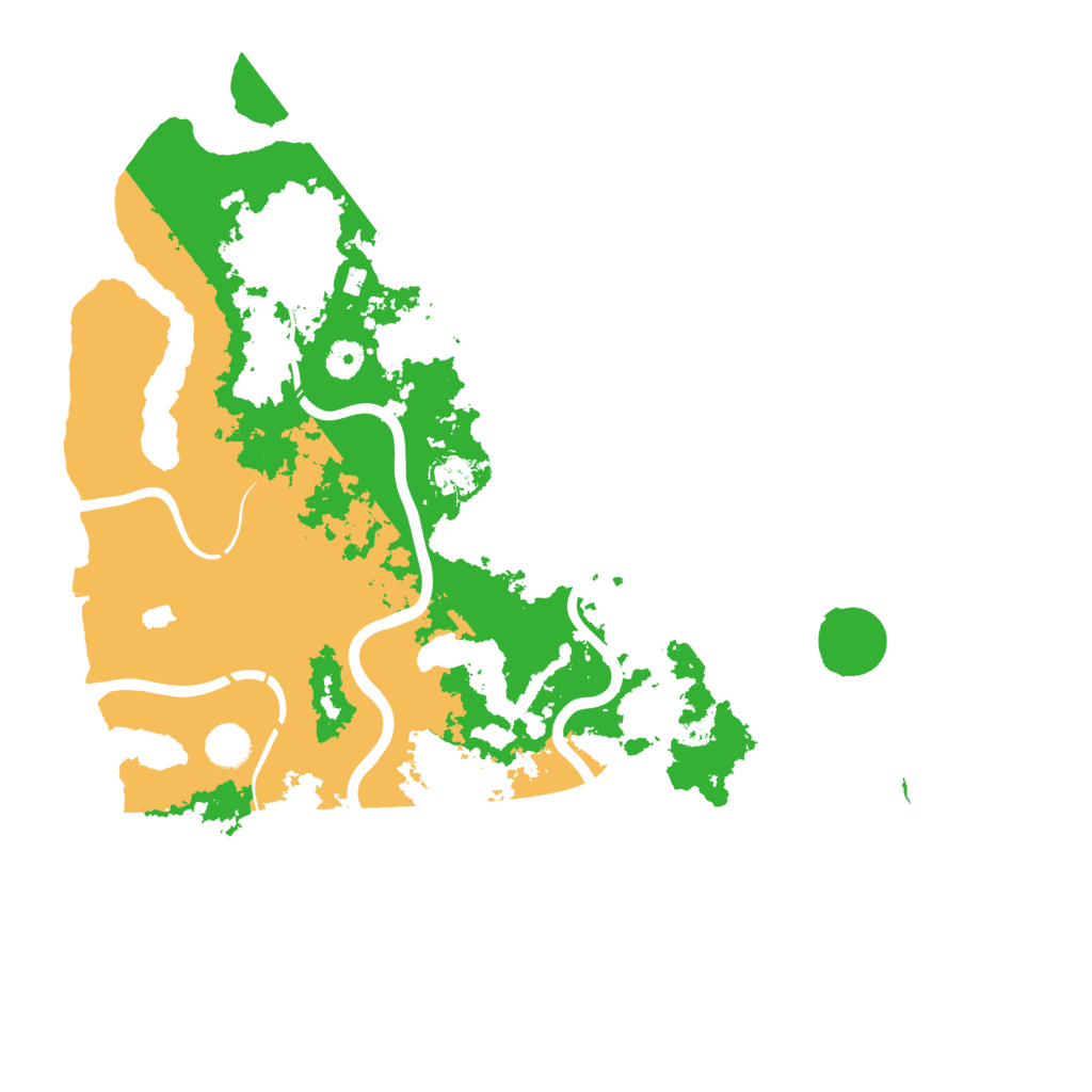 Biome Rust Map: Procedural Map, Size: 4300, Seed: 471717