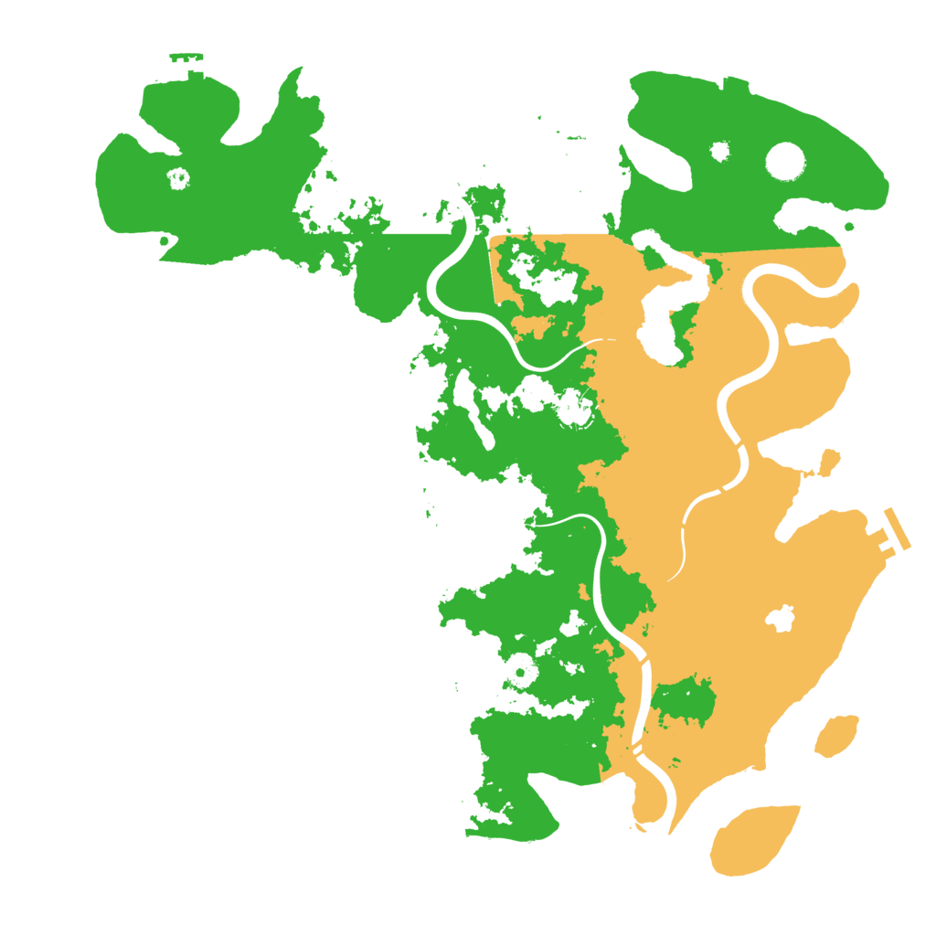Biome Rust Map: Procedural Map, Size: 4250, Seed: 1675273904