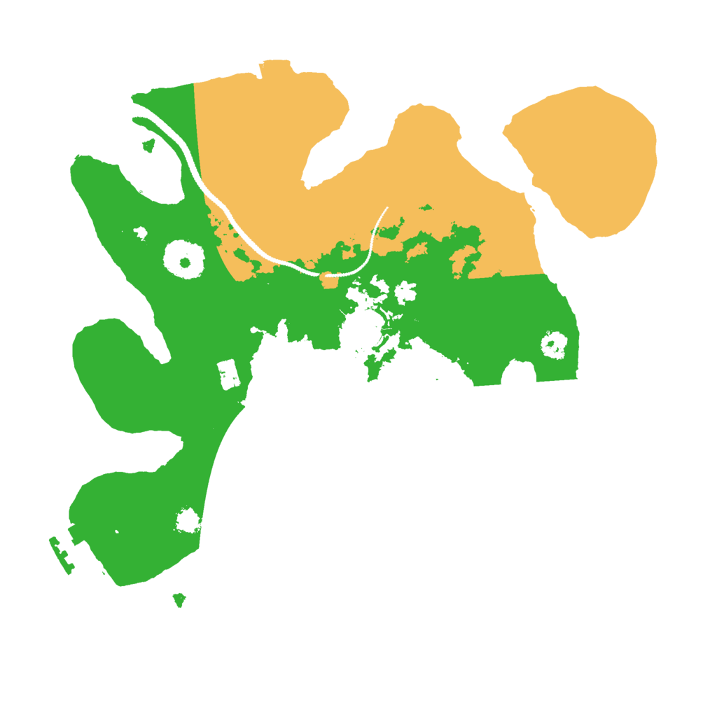 Biome Rust Map: Procedural Map, Size: 2700, Seed: 5272020