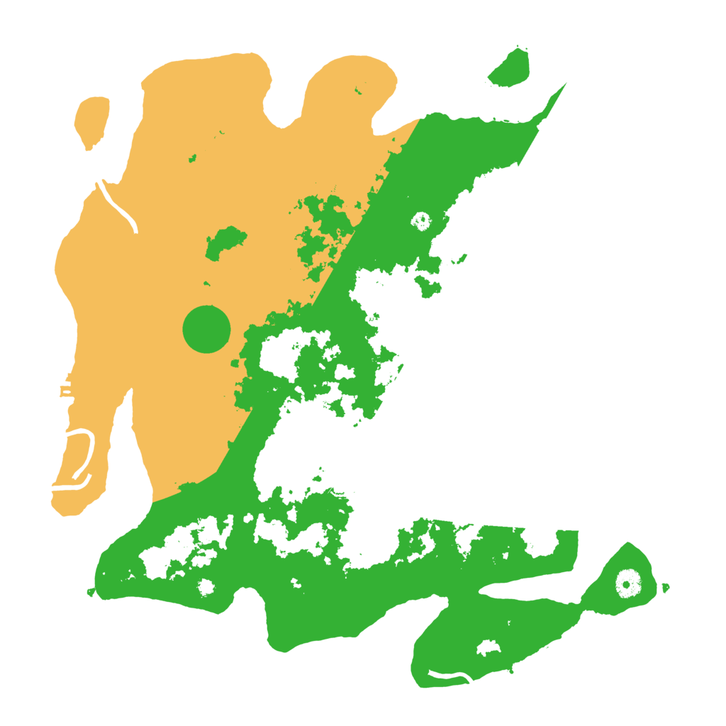 Biome Rust Map: Procedural Map, Size: 4000, Seed: 424484541
