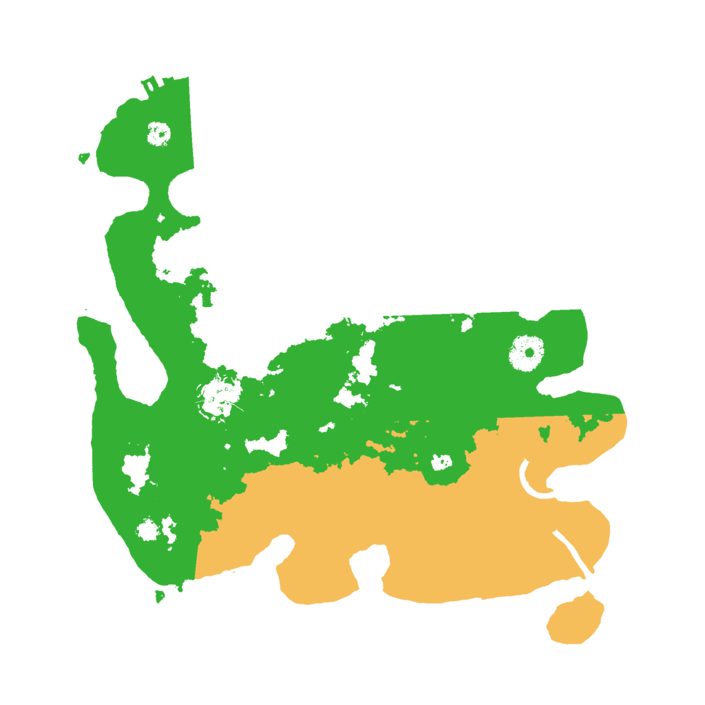 Biome Rust Map: Procedural Map, Size: 3000, Seed: 968408909