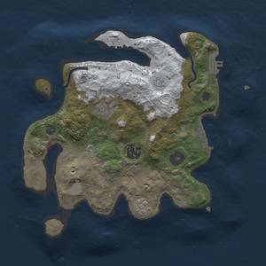 Thumbnail Rust Map: Procedural Map, Size: 2700, Seed: 1612529172, 11 Monuments