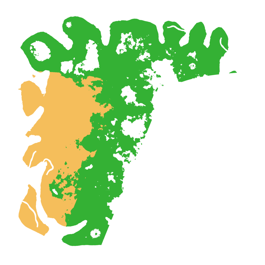 Biome Rust Map: Procedural Map, Size: 4300, Seed: 2668900