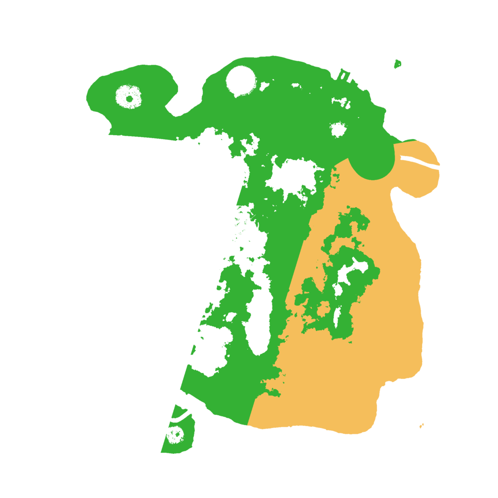 Biome Rust Map: Procedural Map, Size: 3000, Seed: 29454