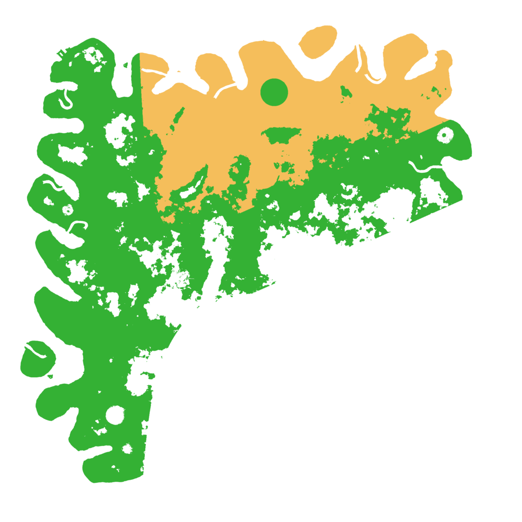 Biome Rust Map: Procedural Map, Size: 5000, Seed: 19962019