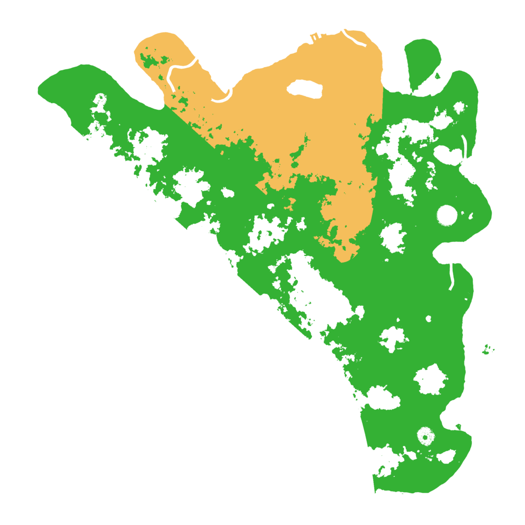 Biome Rust Map: Procedural Map, Size: 4500, Seed: 625477421