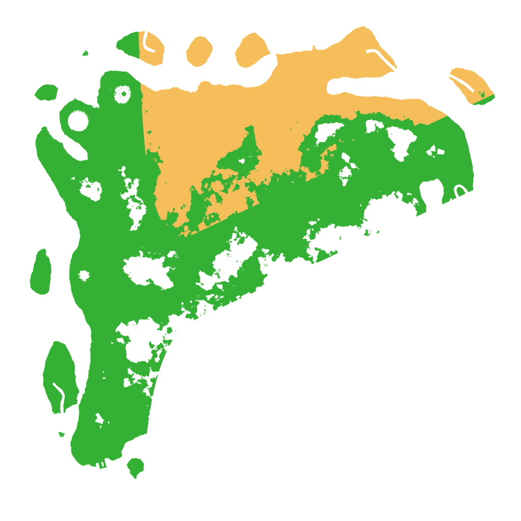 Biome Rust Map: Procedural Map, Size: 4500, Seed: 1570544271