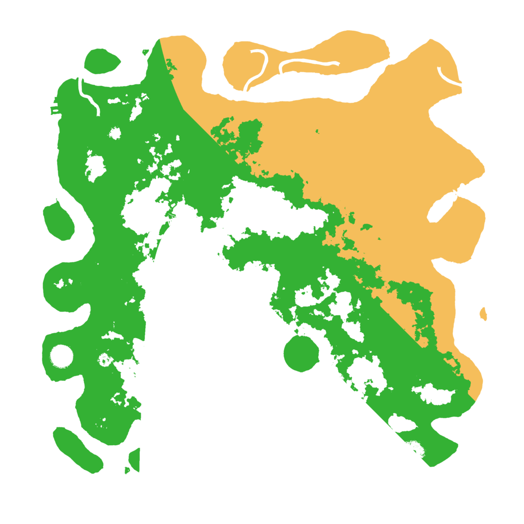 Biome Rust Map: Procedural Map, Size: 4000, Seed: 40961