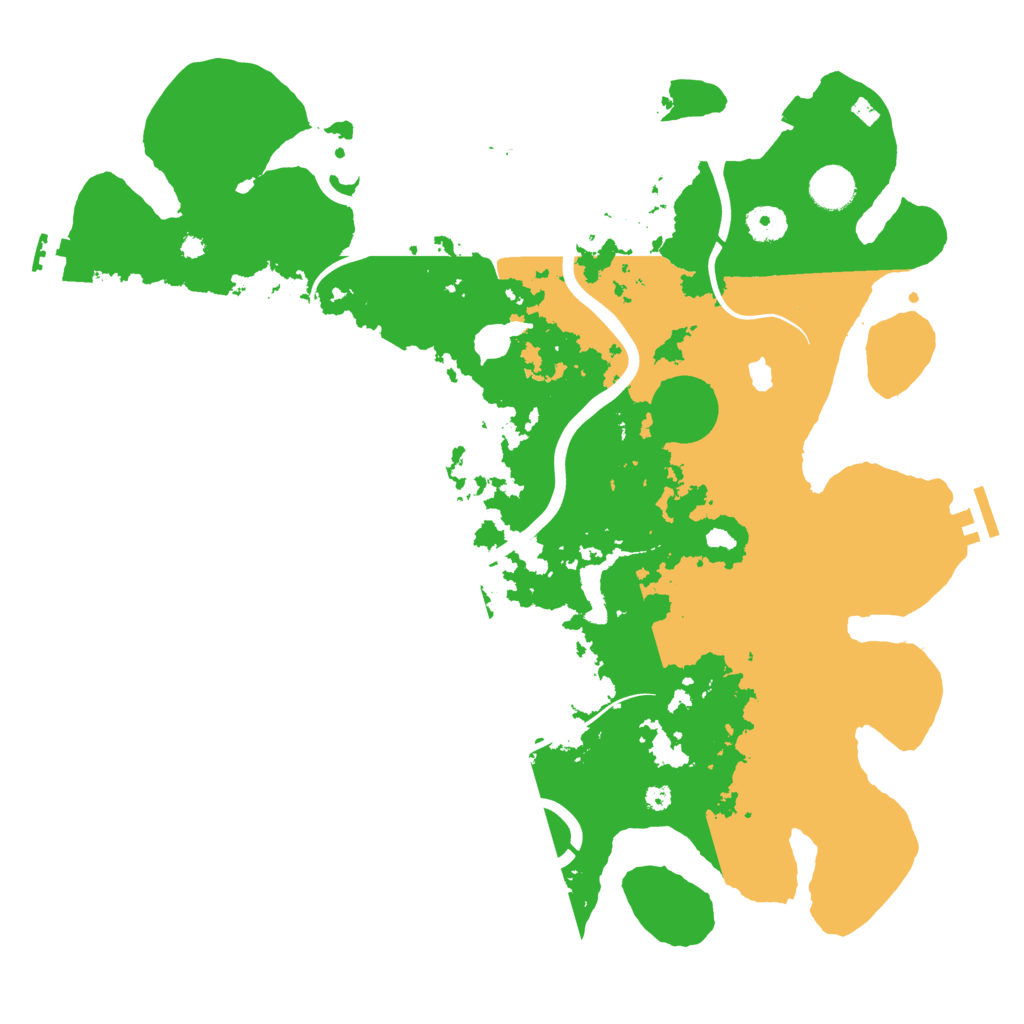 Biome Rust Map: Procedural Map, Size: 4000, Seed: 269878096