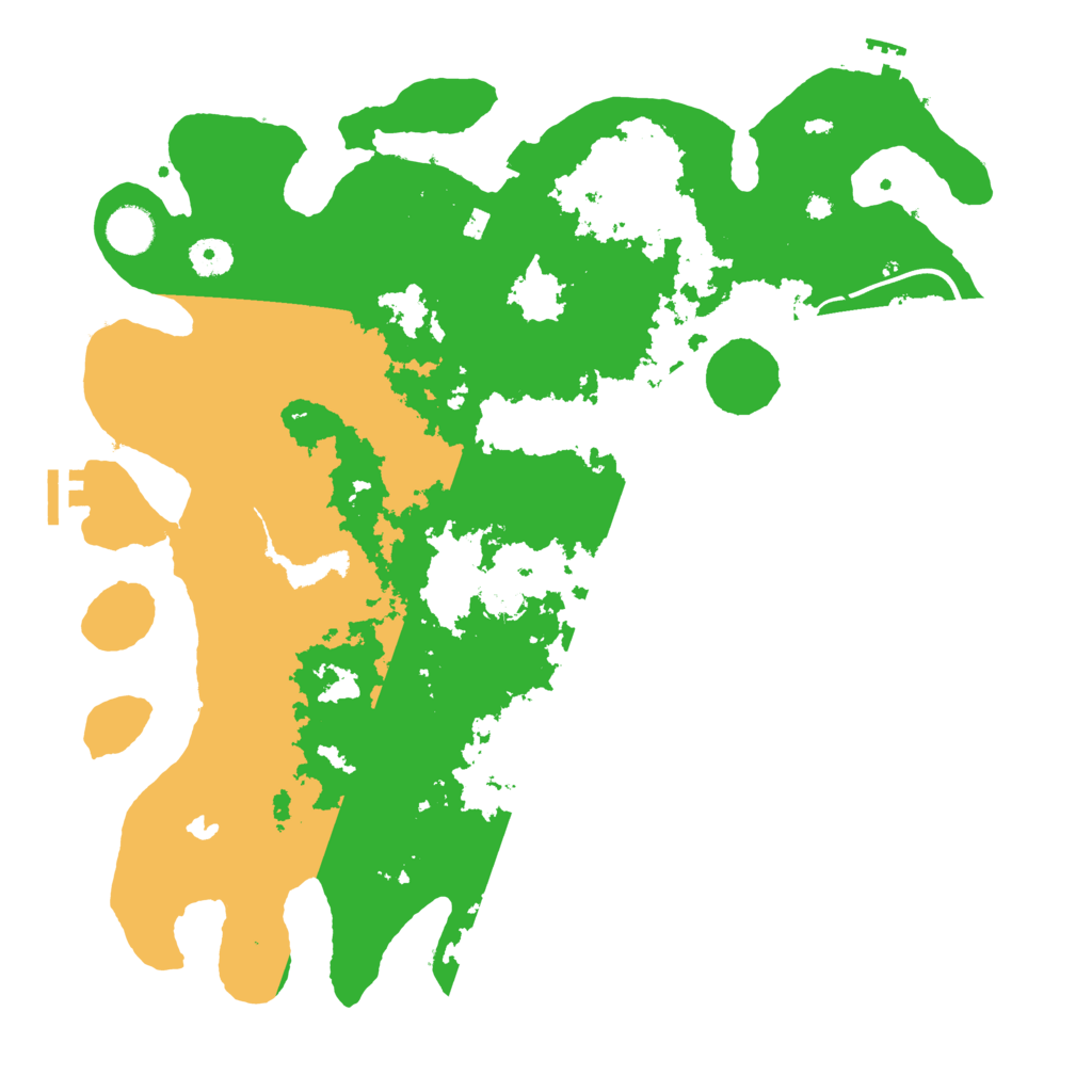 Biome Rust Map: Procedural Map, Size: 4000, Seed: 911475