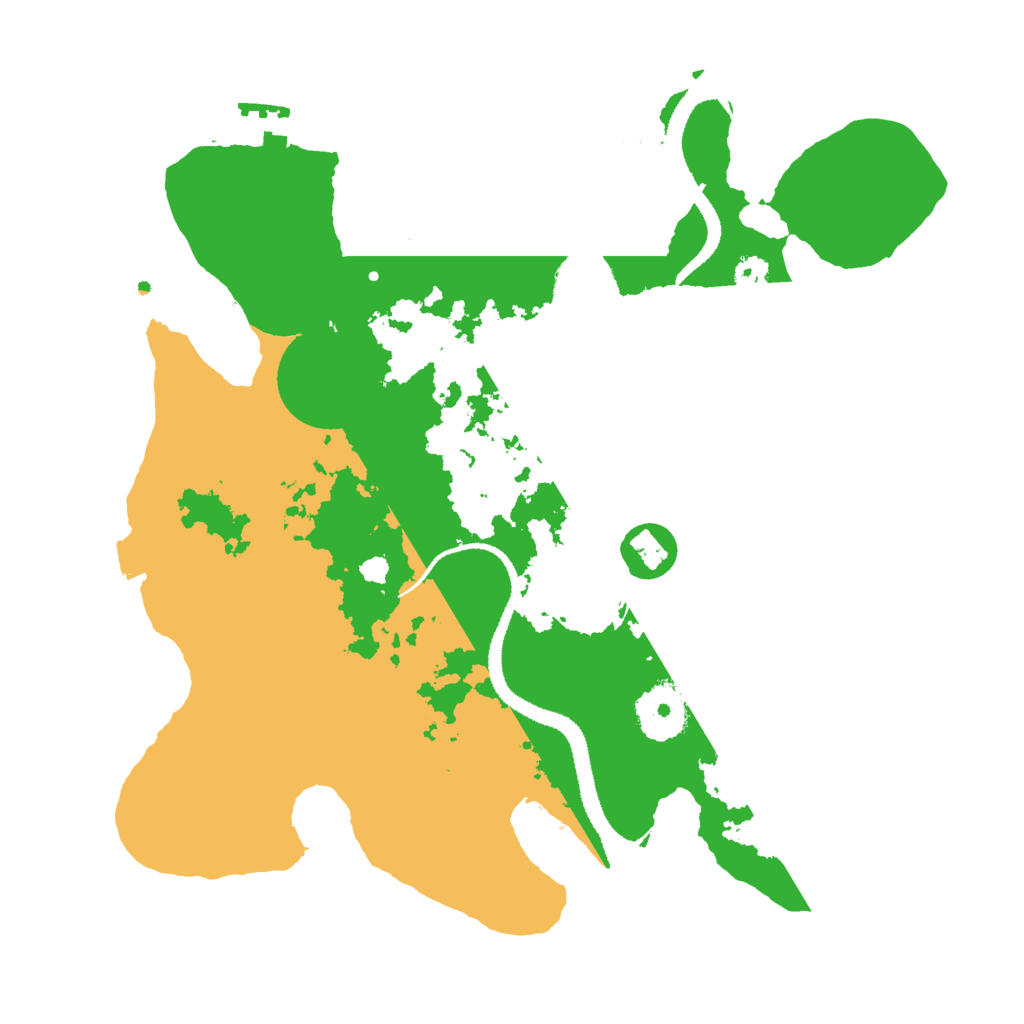 Biome Rust Map: Procedural Map, Size: 3000, Seed: 1543002463