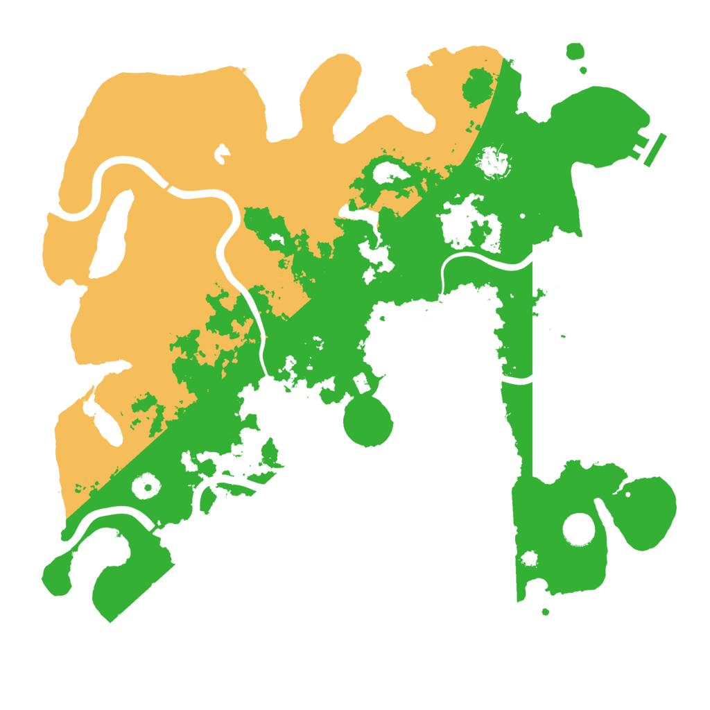 Biome Rust Map: Procedural Map, Size: 4000, Seed: 3730