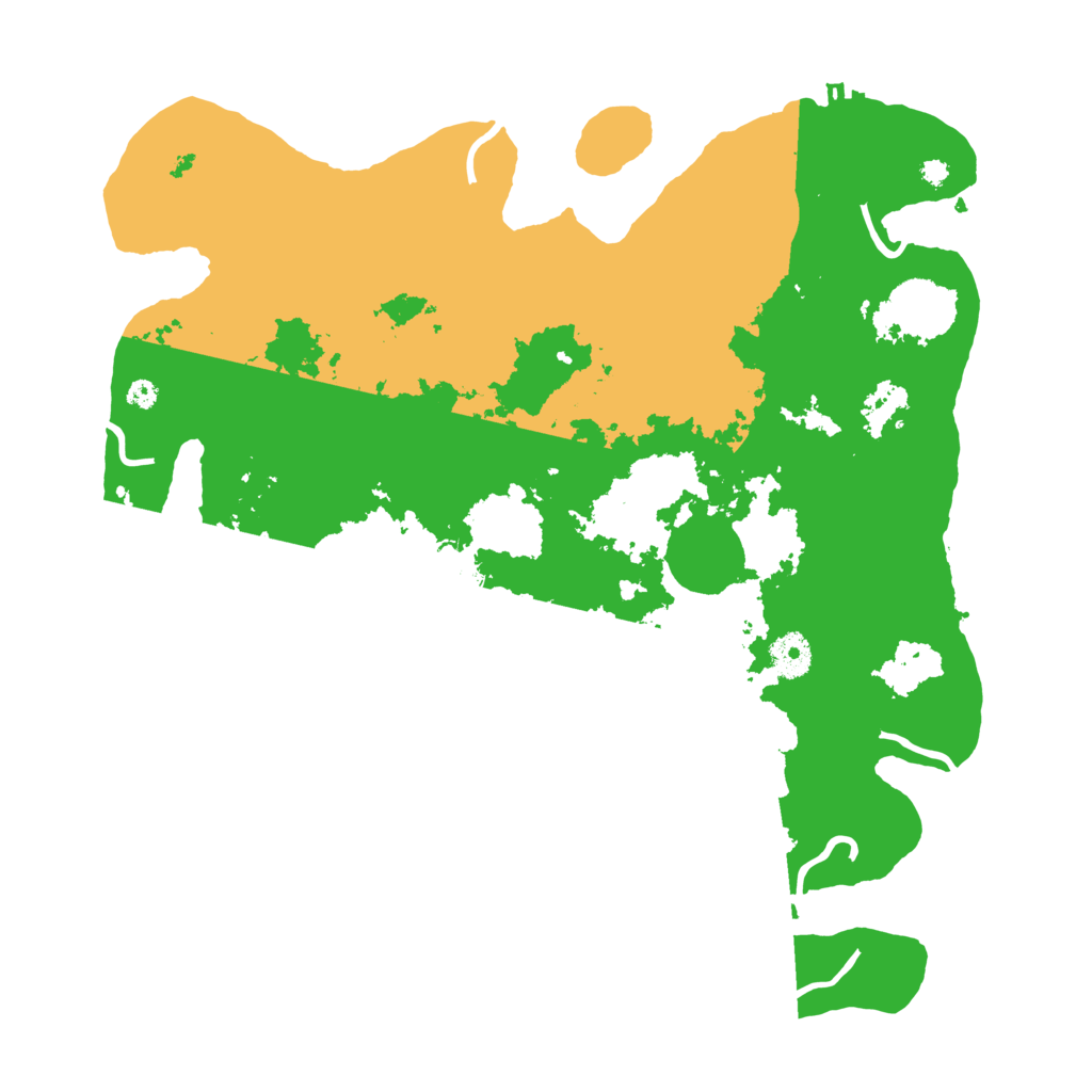 Biome Rust Map: Procedural Map, Size: 3800, Seed: 538