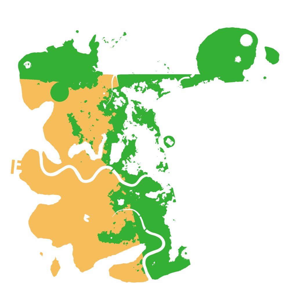 Biome Rust Map: Procedural Map, Size: 4250, Seed: 1891921664