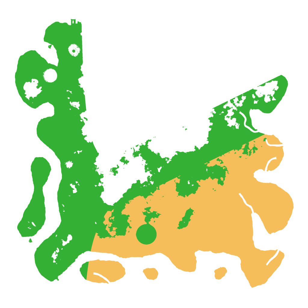 Biome Rust Map: Procedural Map, Size: 4000, Seed: 207330