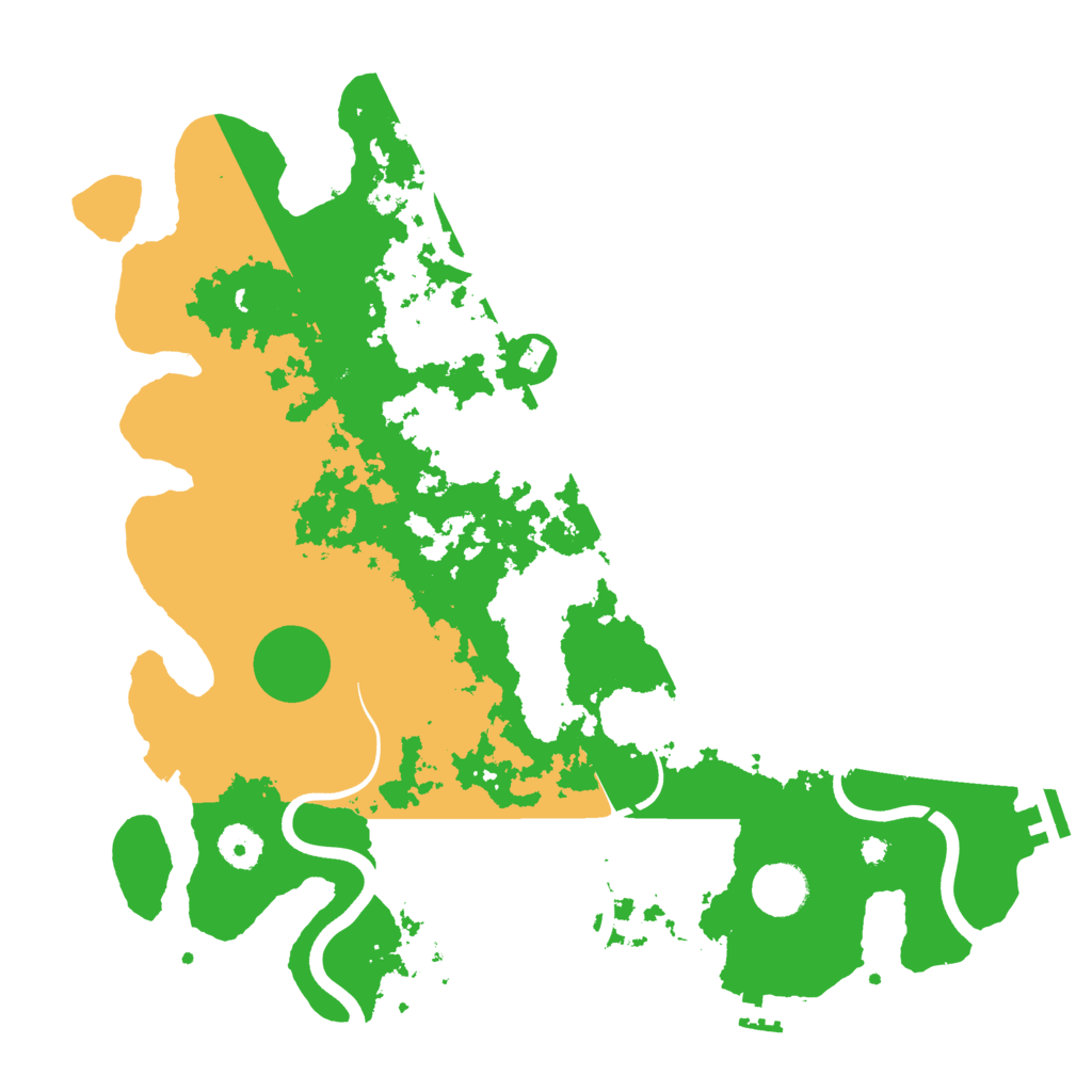 Biome Rust Map: Procedural Map, Size: 3750, Seed: 697640488