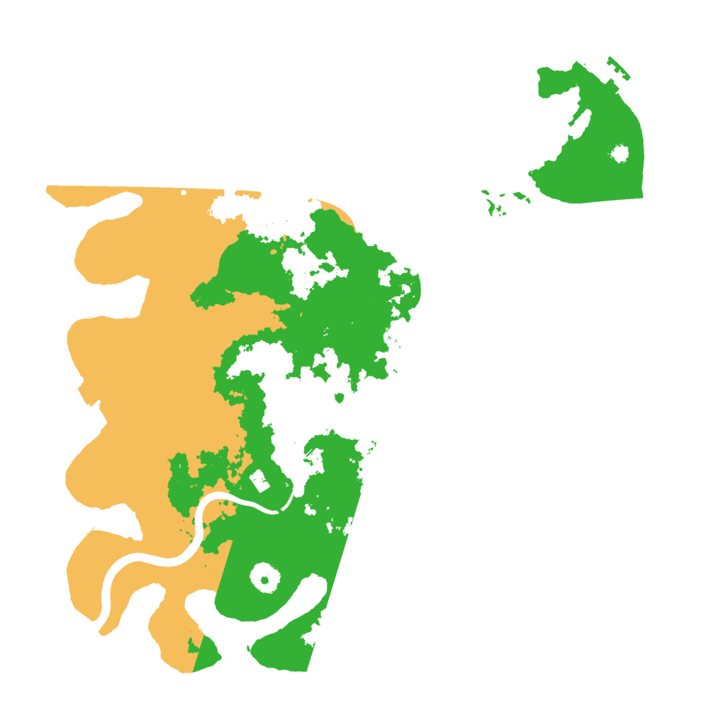 Biome Rust Map: Procedural Map, Size: 3700, Seed: 1498213256