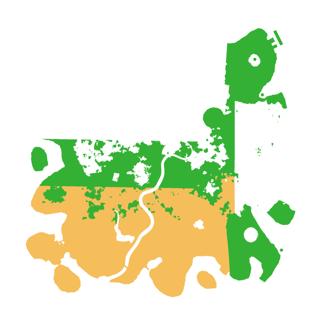 Biome Rust Map: Procedural Map, Size: 4000, Seed: 778971