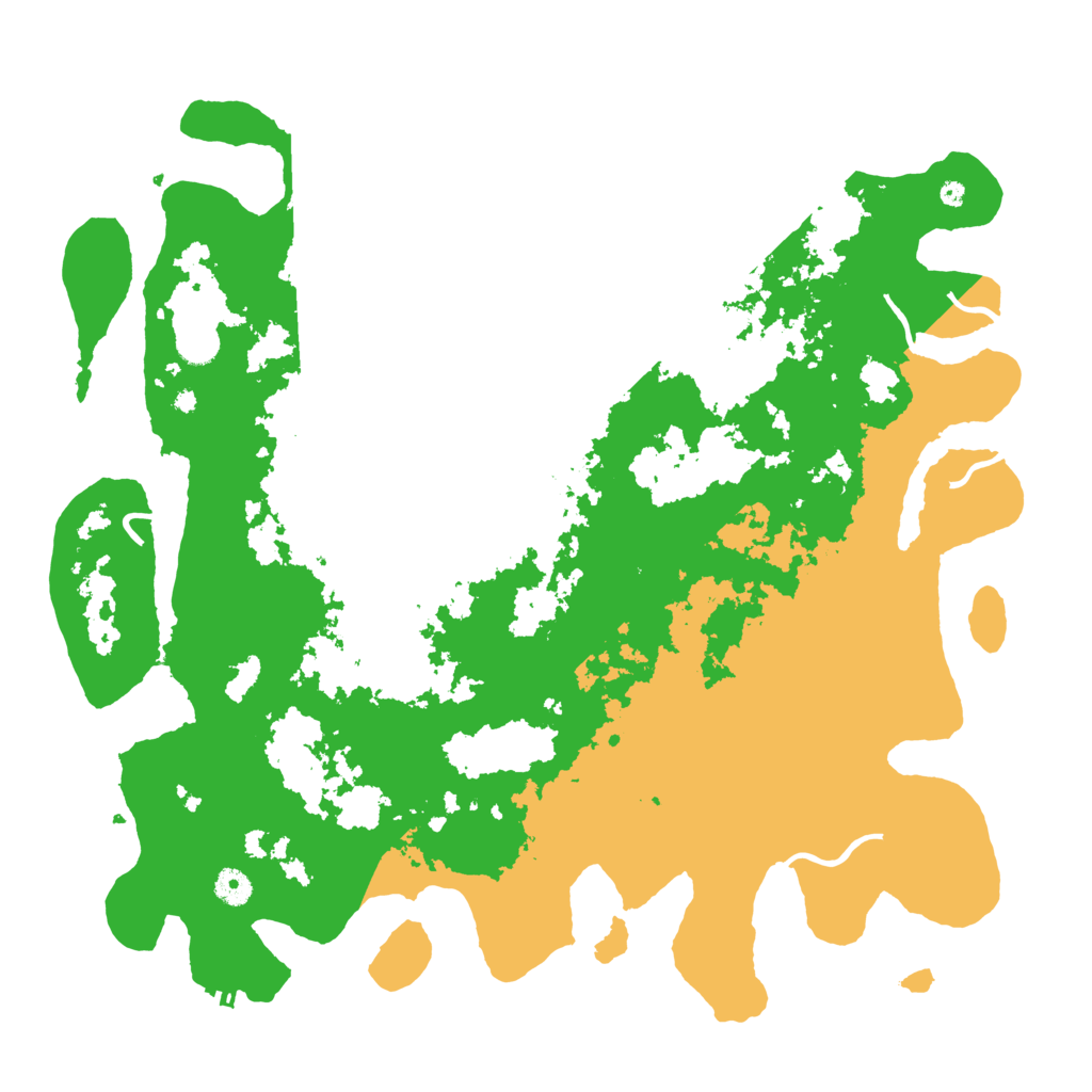 Biome Rust Map: Procedural Map, Size: 4500, Seed: 5896758