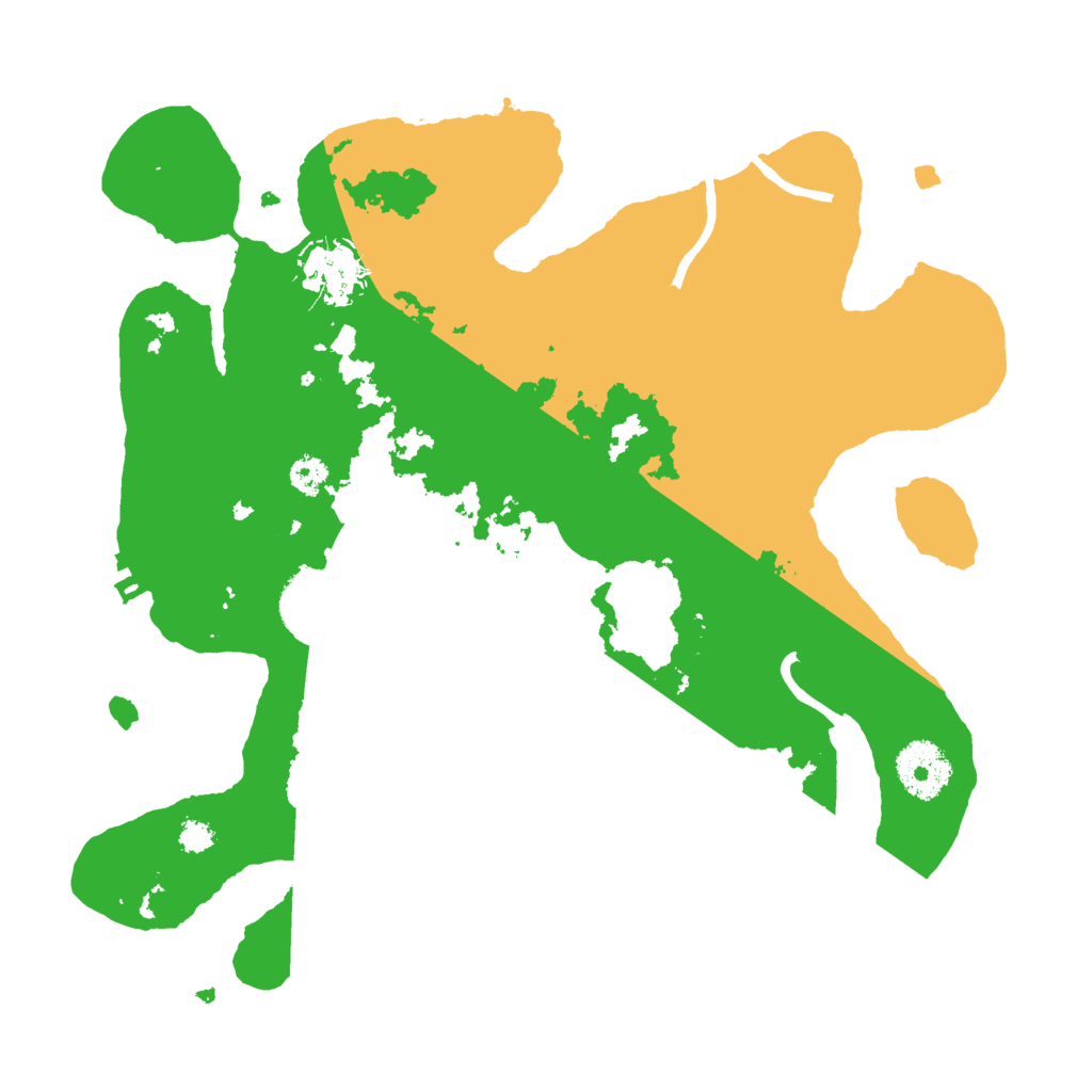 Biome Rust Map: Procedural Map, Size: 3000, Seed: 14556