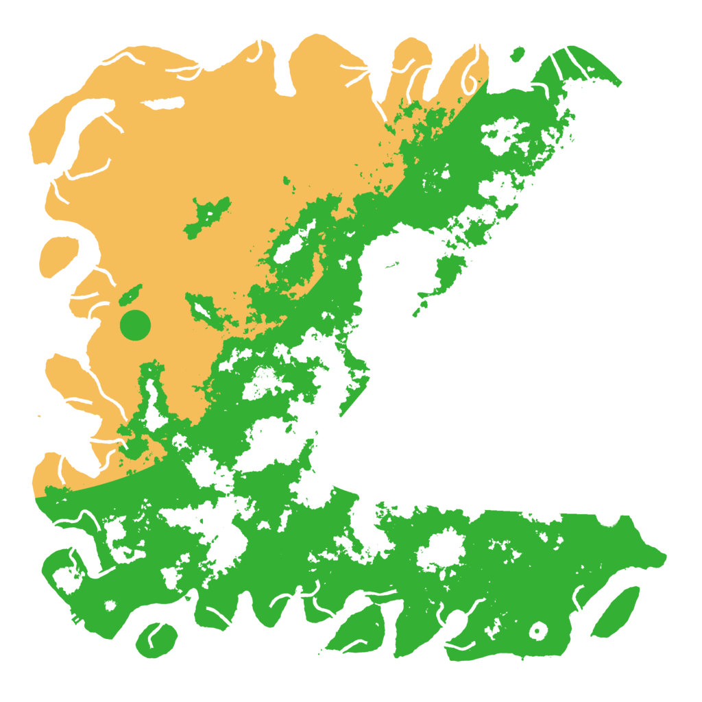 Biome Rust Map: Procedural Map, Size: 6000, Seed: 1732823278