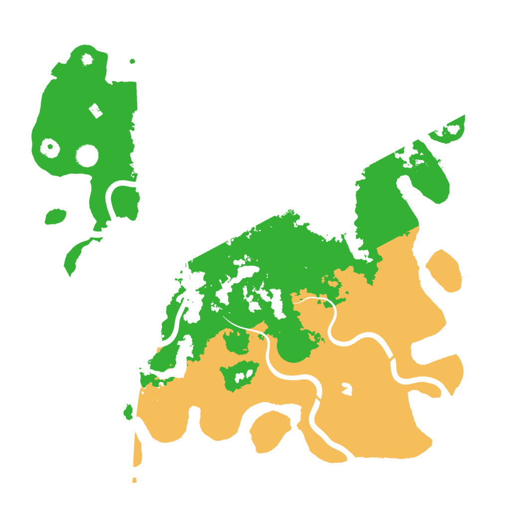 Biome Rust Map: Procedural Map, Size: 4000, Seed: 998240