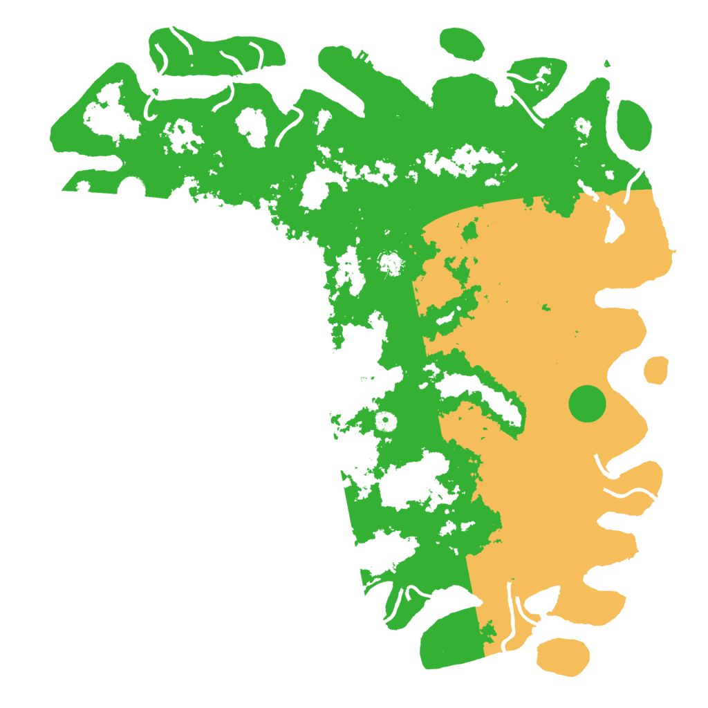 Biome Rust Map: Procedural Map, Size: 5000, Seed: 60102