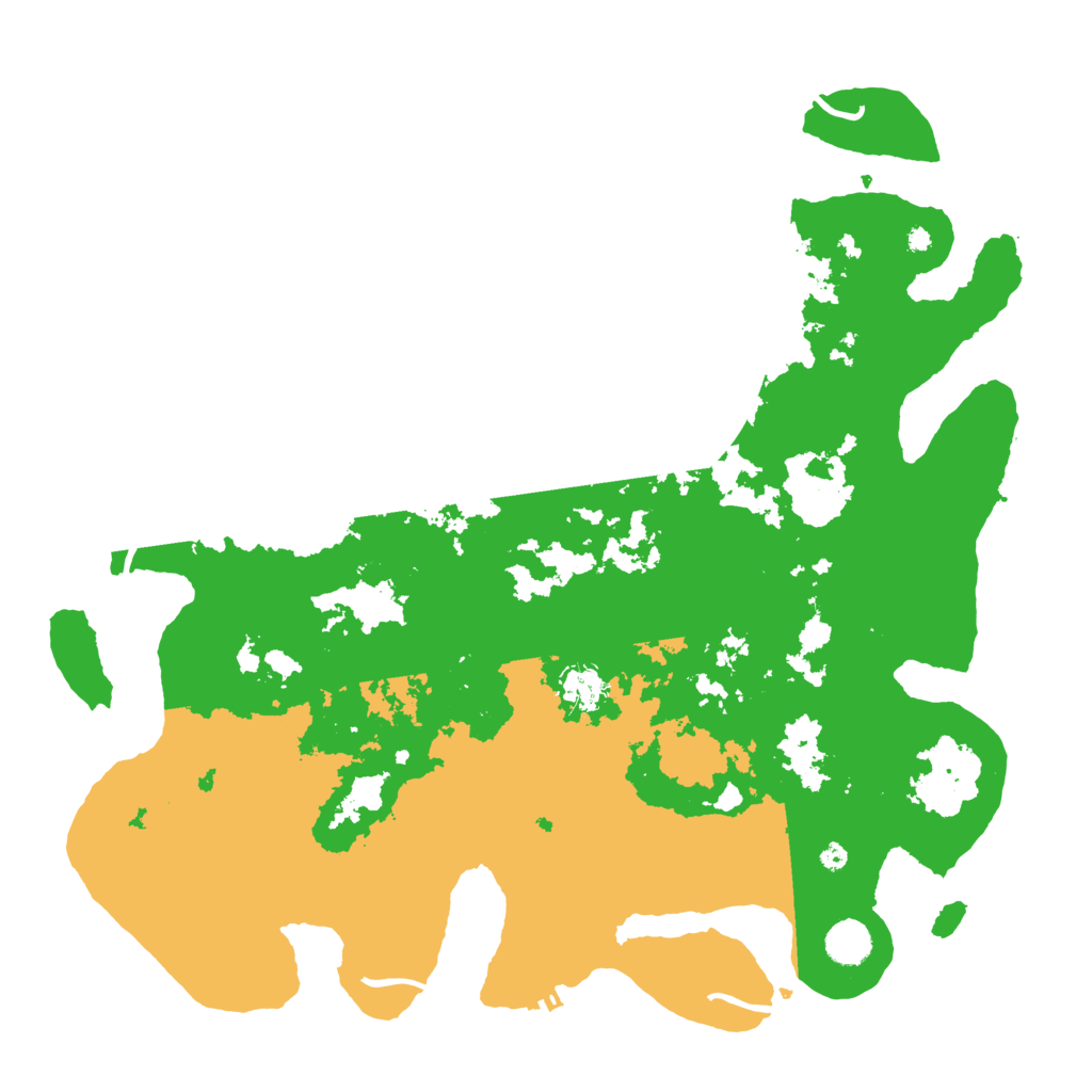 Biome Rust Map: Procedural Map, Size: 4250, Seed: 886719016