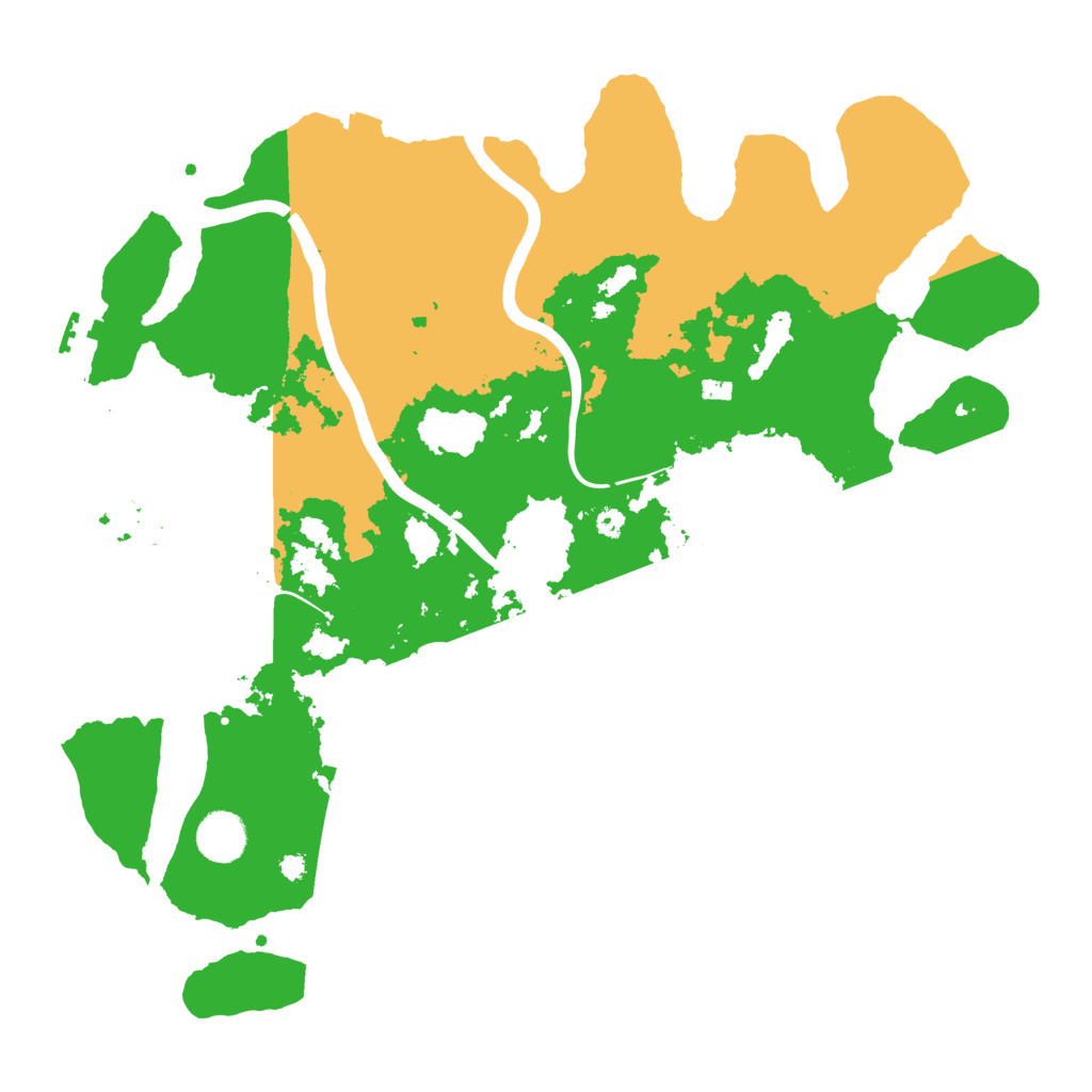Biome Rust Map: Procedural Map, Size: 3850, Seed: 1659841777