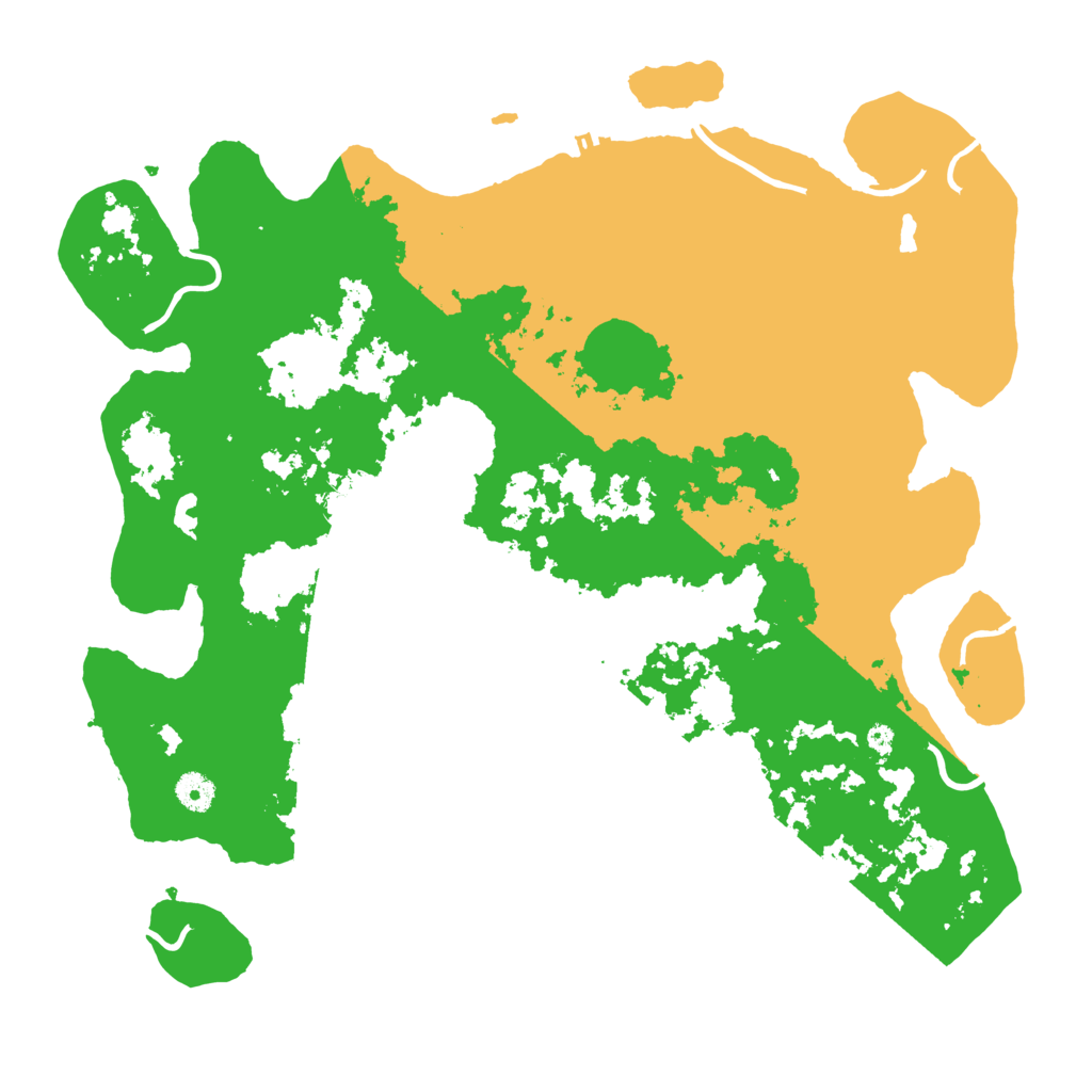 Biome Rust Map: Procedural Map, Size: 4250, Seed: 1555505657