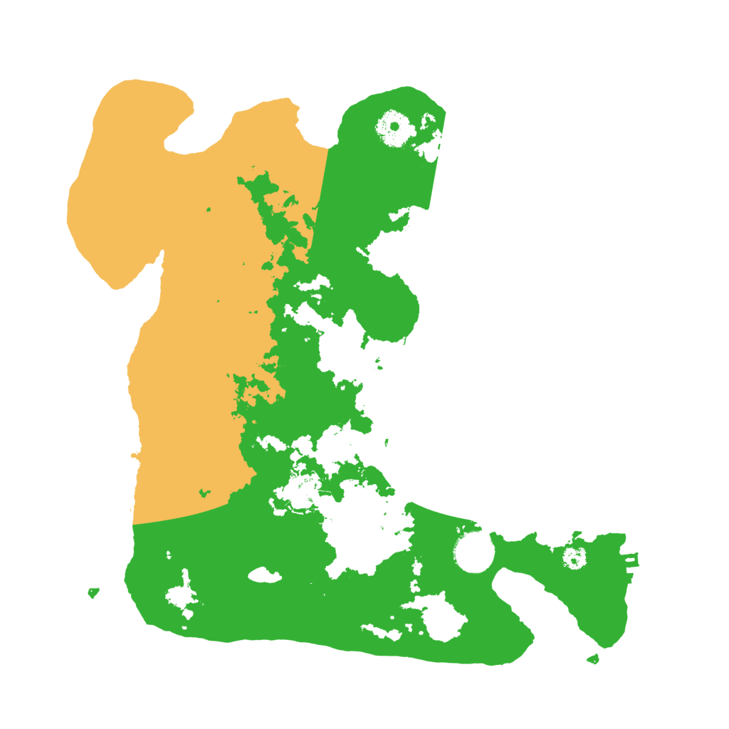 Biome Rust Map: Procedural Map, Size: 3200, Seed: 530897572