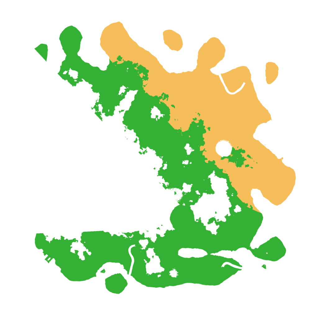 Biome Rust Map: Procedural Map, Size: 3500, Seed: 1242771567