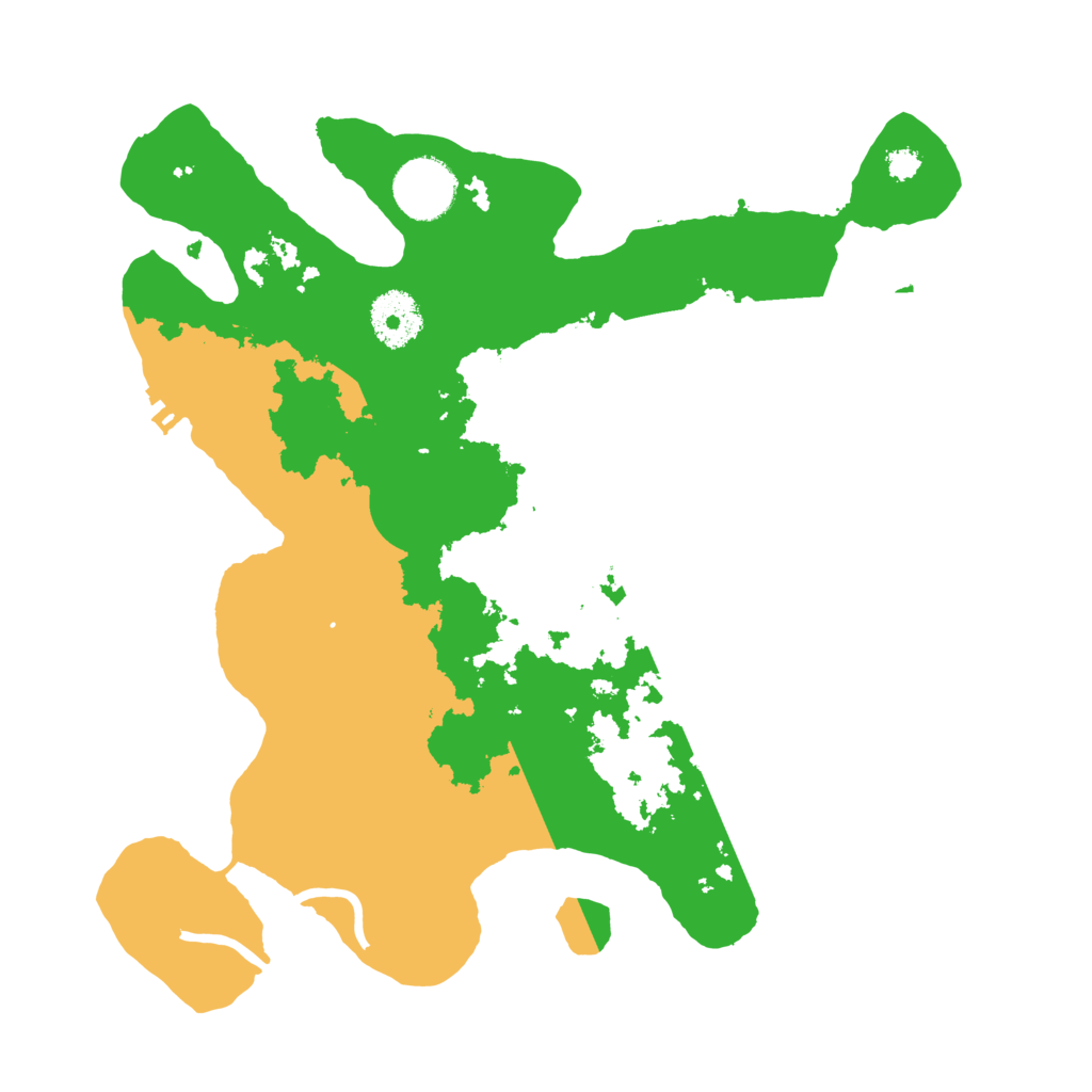 Biome Rust Map: Procedural Map, Size: 3100, Seed: 500440