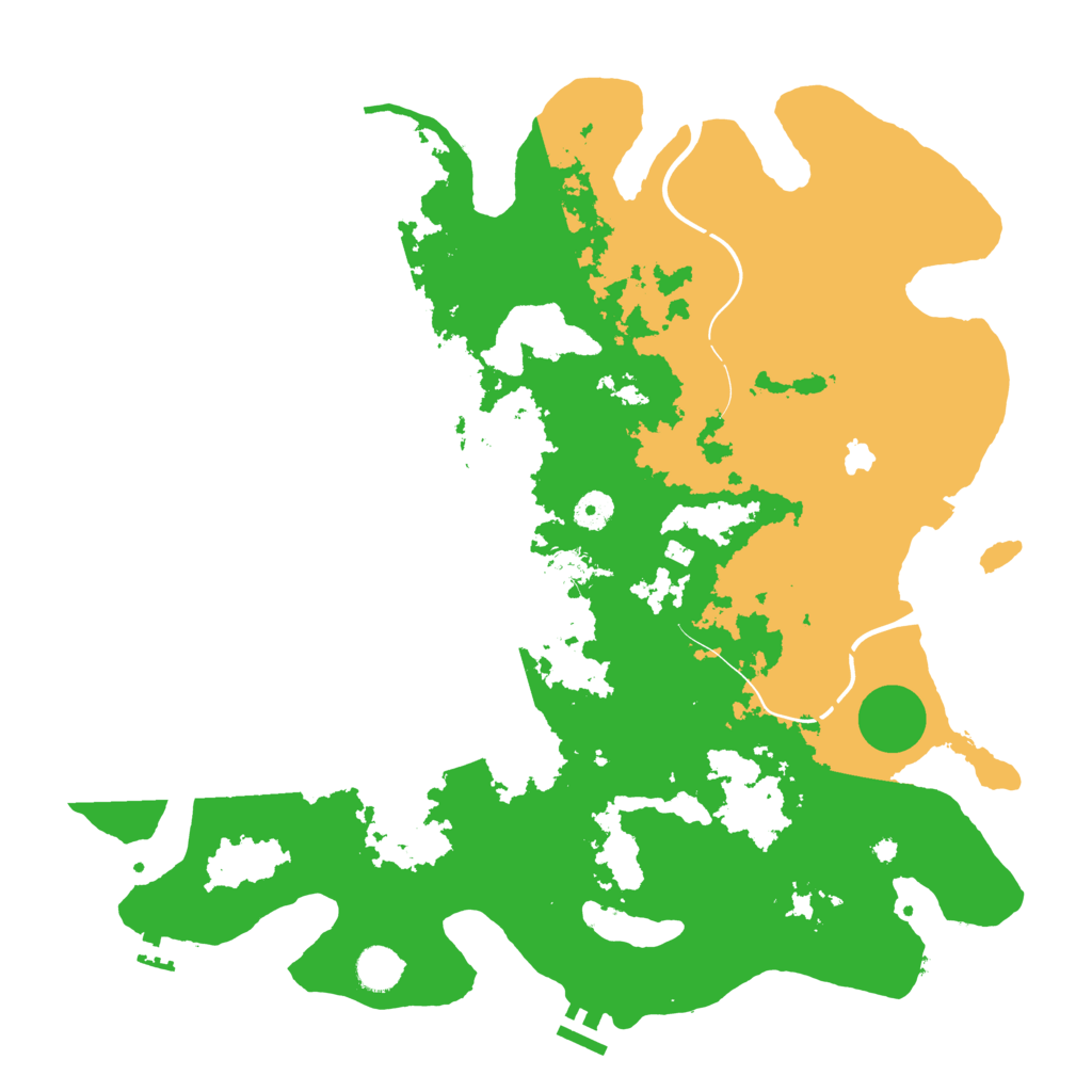 Biome Rust Map: Procedural Map, Size: 4250, Seed: 204476147