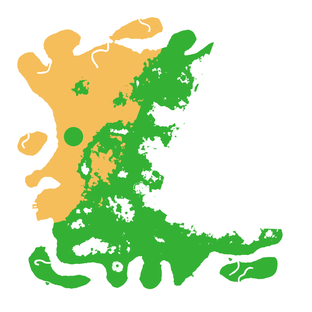 Biome Rust Map: Procedural Map, Size: 4300, Seed: 63