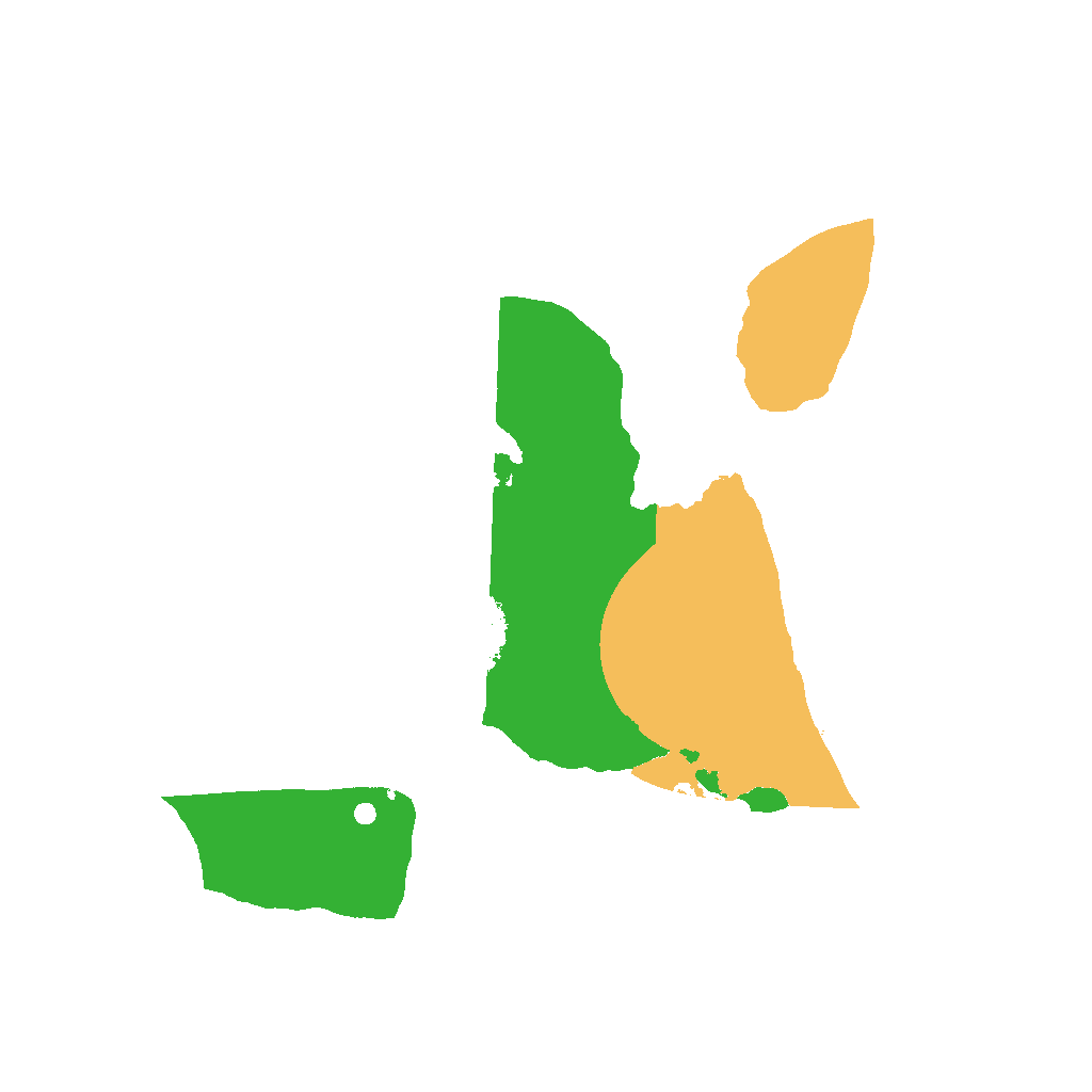 Biome Rust Map: Procedural Map, Size: 1500, Seed: 51545