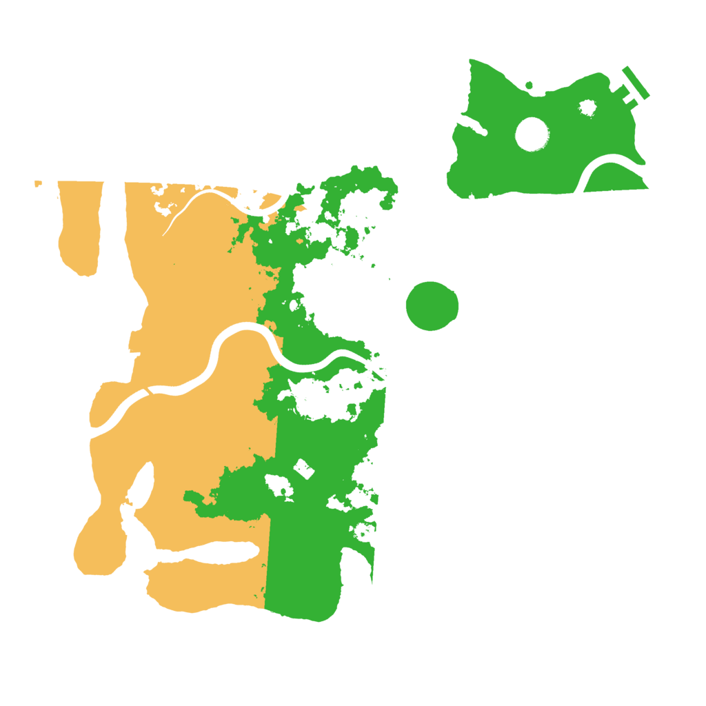 Biome Rust Map: Procedural Map, Size: 3800, Seed: 1066065453
