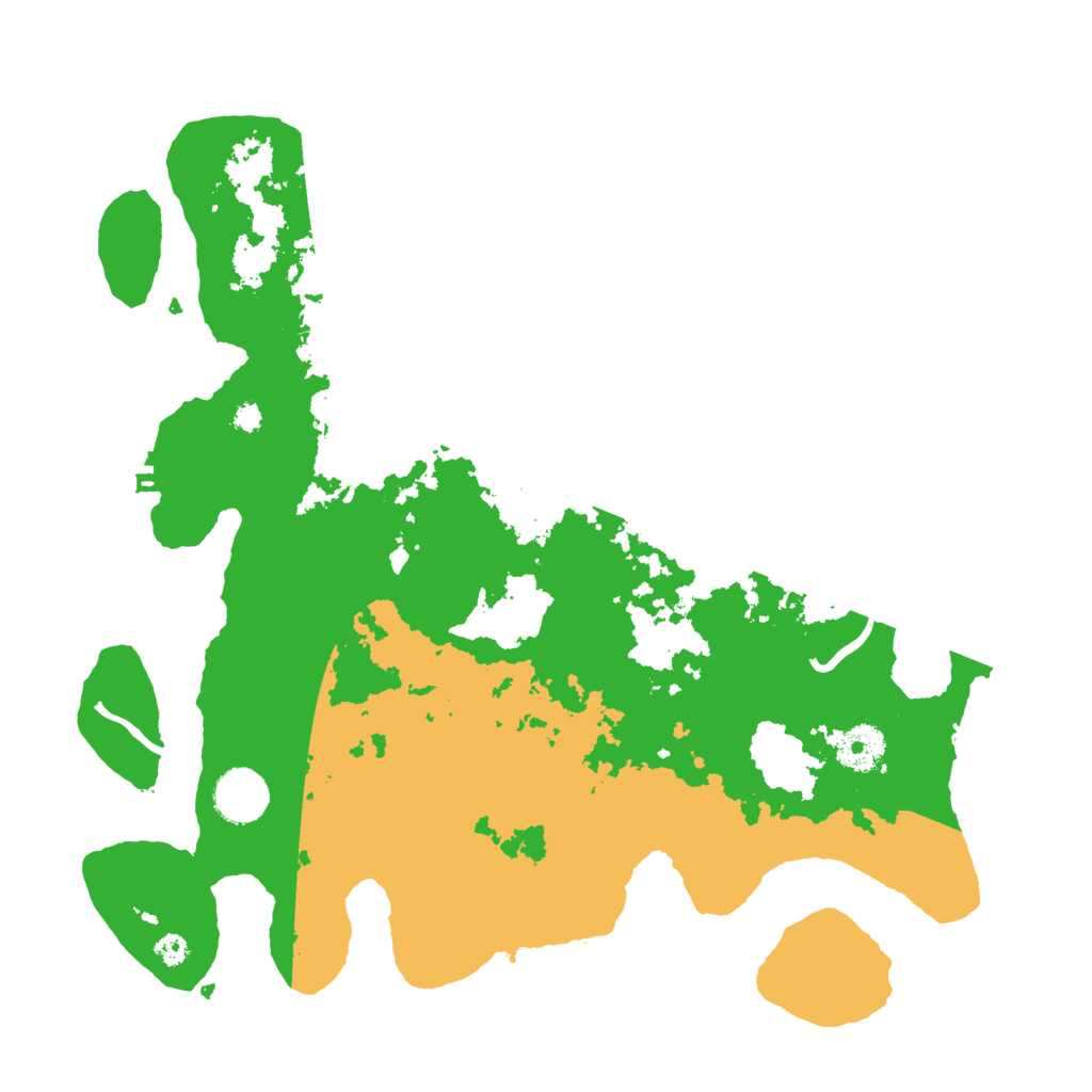 Biome Rust Map: Procedural Map, Size: 3500, Seed: 994490399