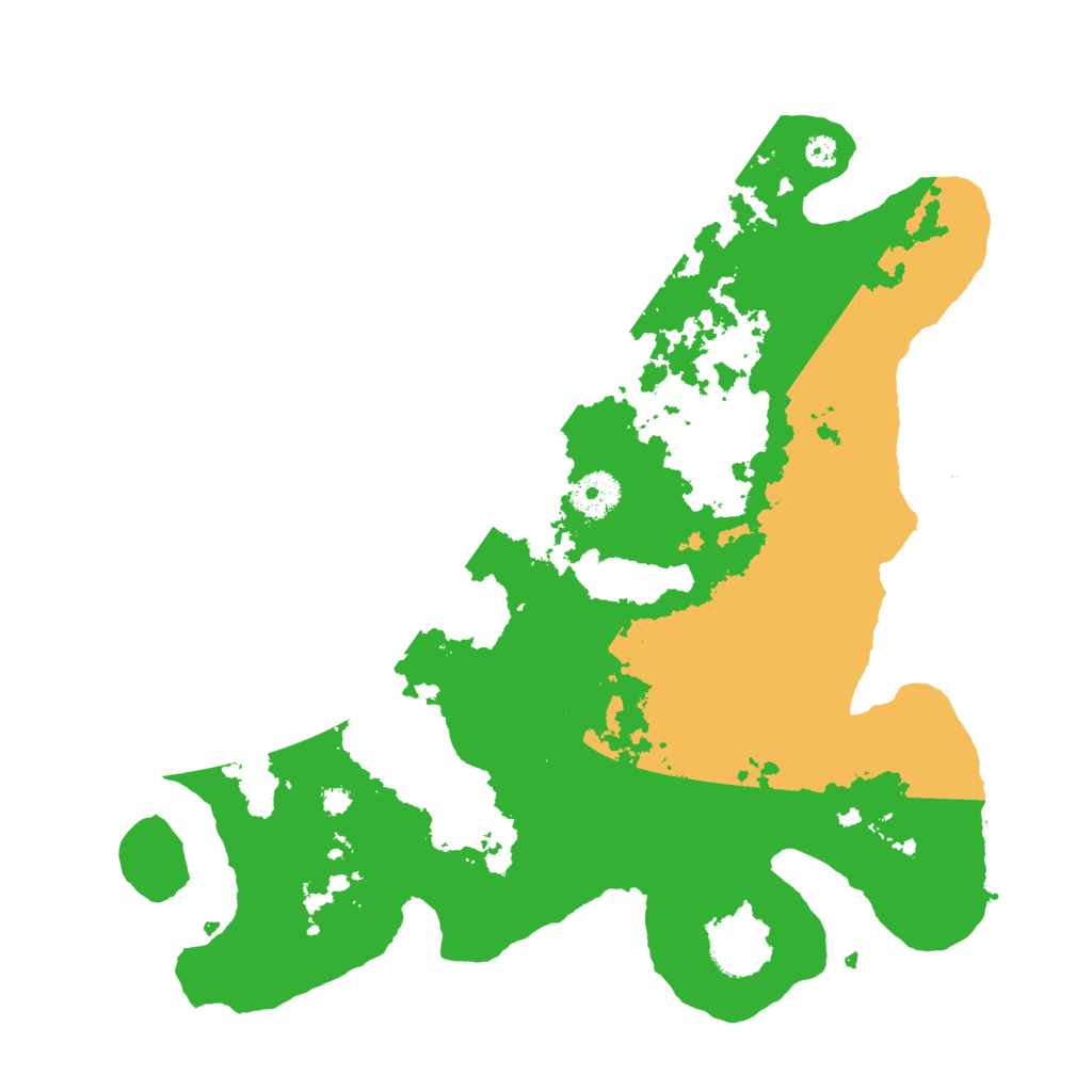 Biome Rust Map: Procedural Map, Size: 3500, Seed: 1469904799