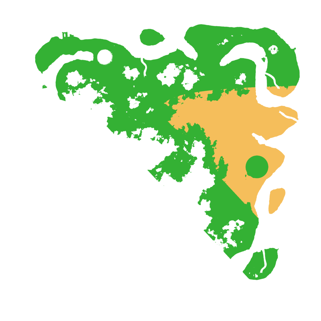 Biome Rust Map: Procedural Map, Size: 3750, Seed: 99481019