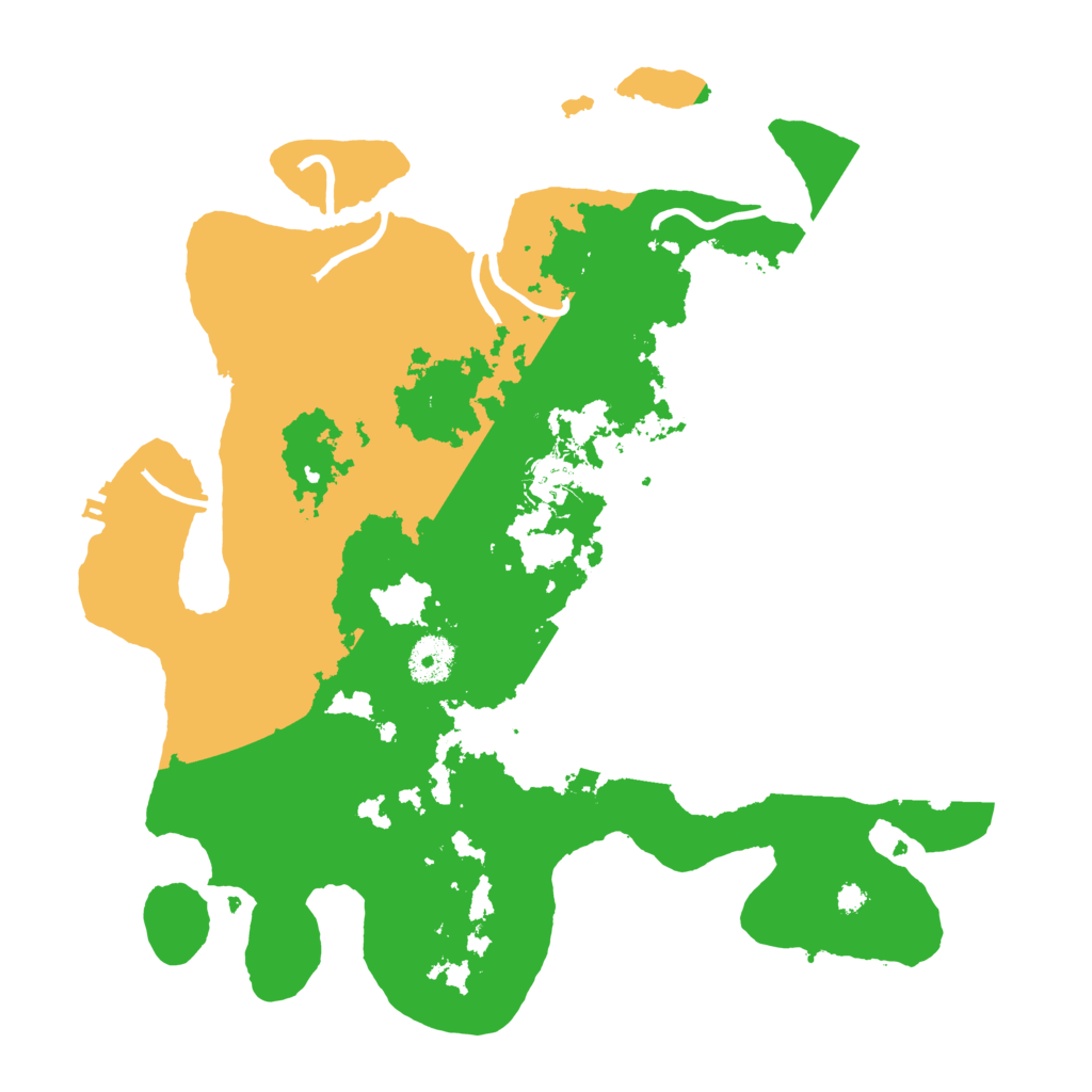 Biome Rust Map: Procedural Map, Size: 3500, Seed: 1115838800